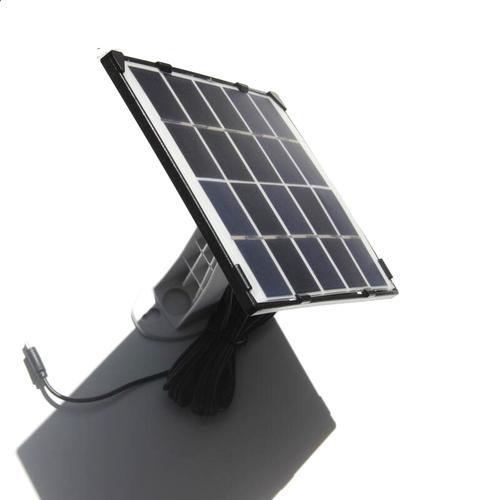 6w太陽能板戶外攝像機安防監院庭燈太陽能充電板充3.7v電池帶5m線